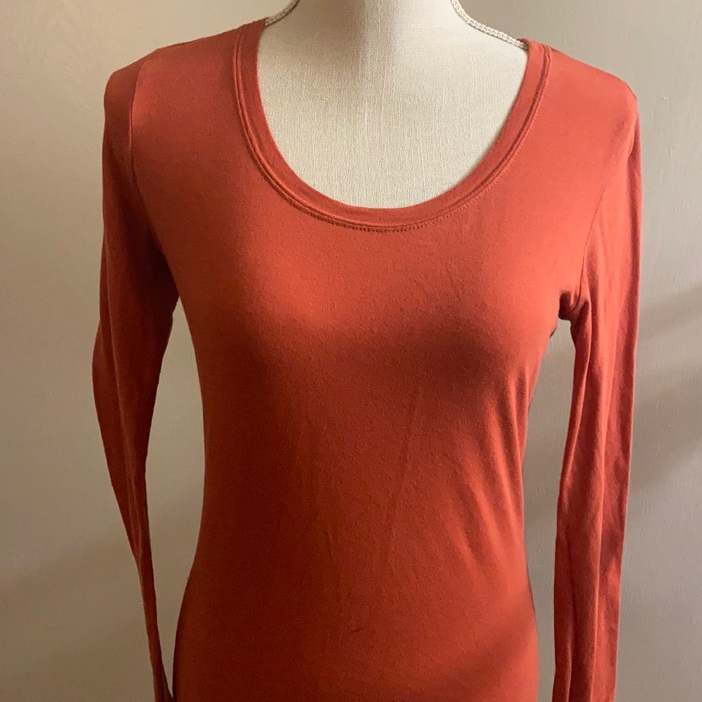 Orange long sleeve